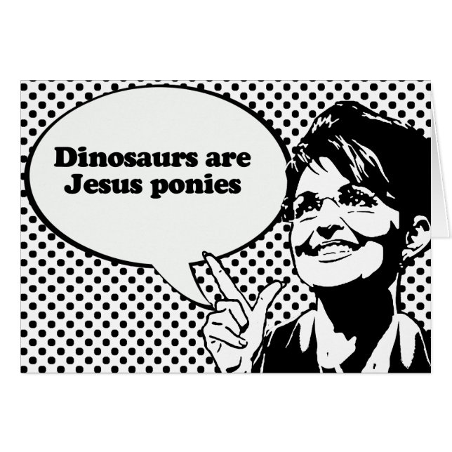 Dinosaurs are Jesus ponies (Front Horizontal)