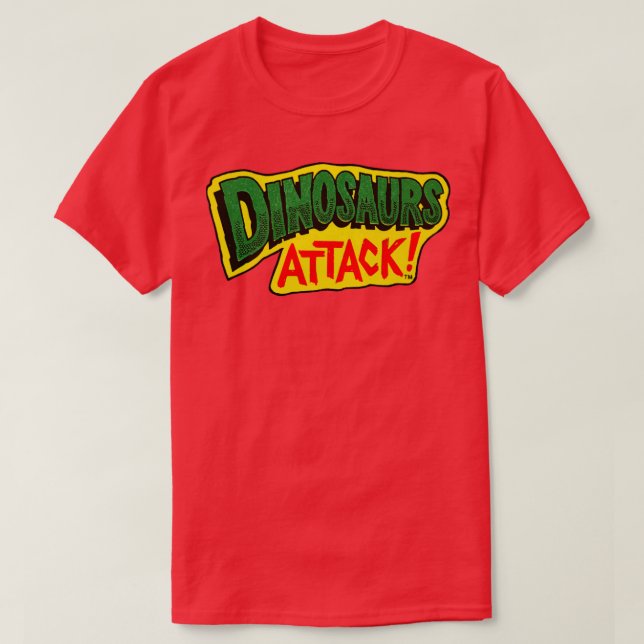 Dinosaurs Attack T-Shirt (Design Front)