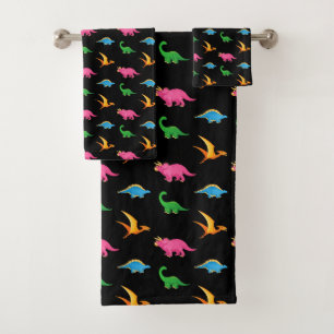 DINOSAURS BATH TOWEL SET