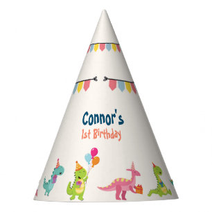 Dinosaur's birthday party  hat