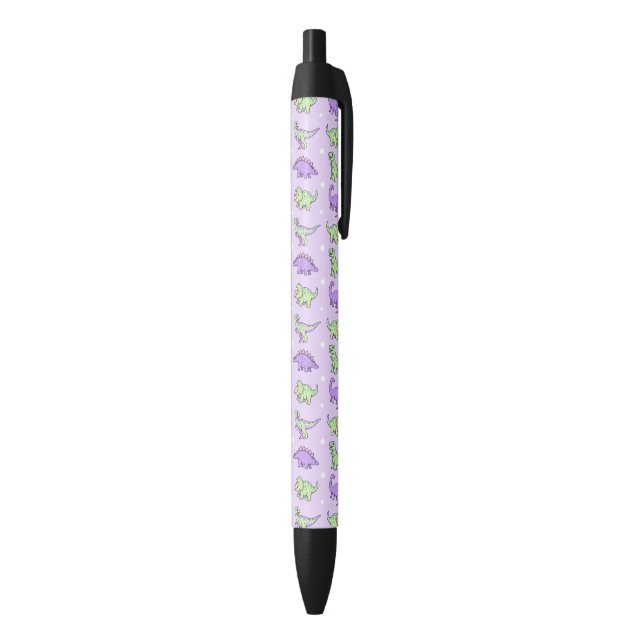 Dinosaurs Black Ink Pen (Bottom (Vertical))
