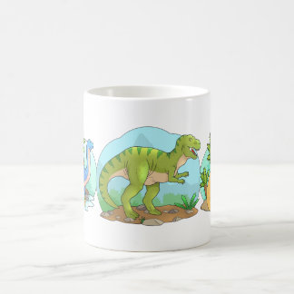 dinosaurs coffee mug