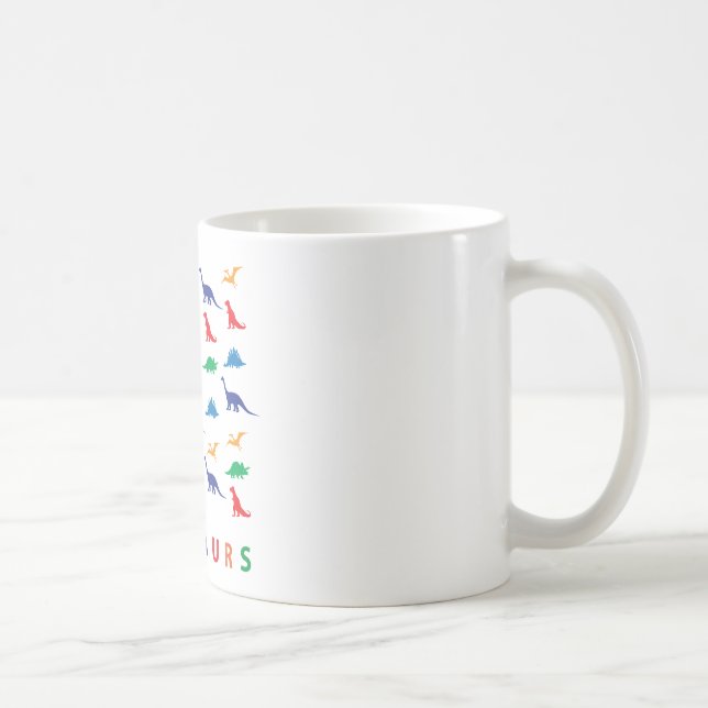 Dinosaurs Coffee Mug (Right)