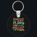 Dinosaurs Didnt Celebrate Pi Day Funny Math Teache Key Ring<br><div class="desc">Dinosaurs Didnt Celebrate Pi Day Funny Math Teacher Boys Kid</div>