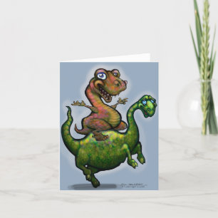 Dinosaurs Holiday Card