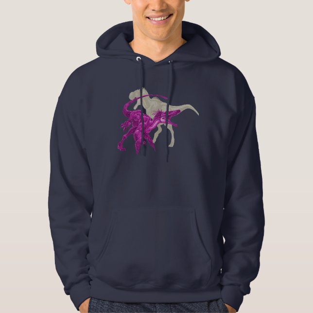 Dinosaurs hoodie design (Front)