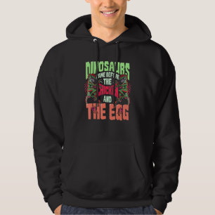 Dinosaurs Inspired Chicken And Egg Related Dino Qu Hoodie
