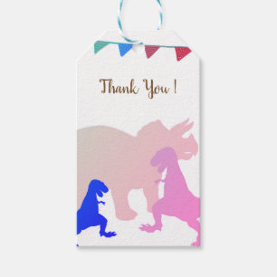 Dinosaurs Kids Custom Gift Tags
