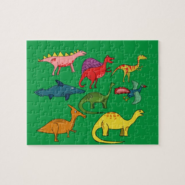 Dinosaurs Kids' Floor jigsaw puzzle (Horizontal)