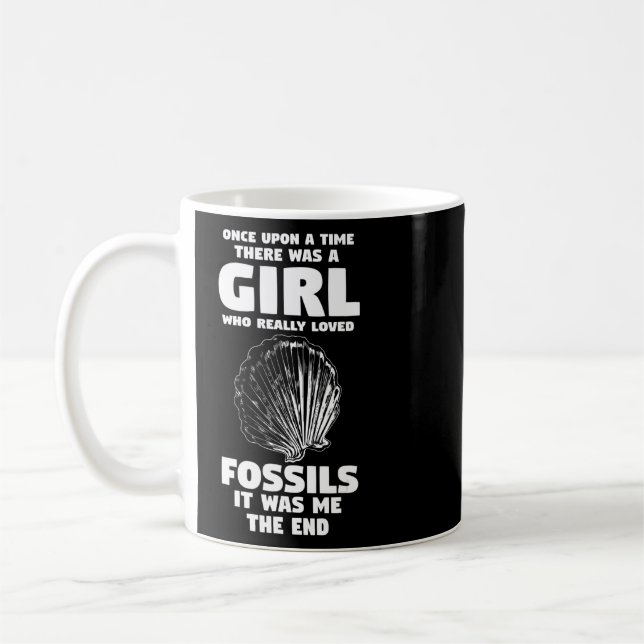 Dinosaurs Paleontology Paleontologist Fossils  Coffee Mug (Left)