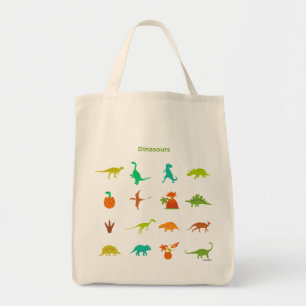 Dinosaurs Pattern Tote Bag