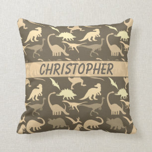 Dinosaurs Personalised Cushion