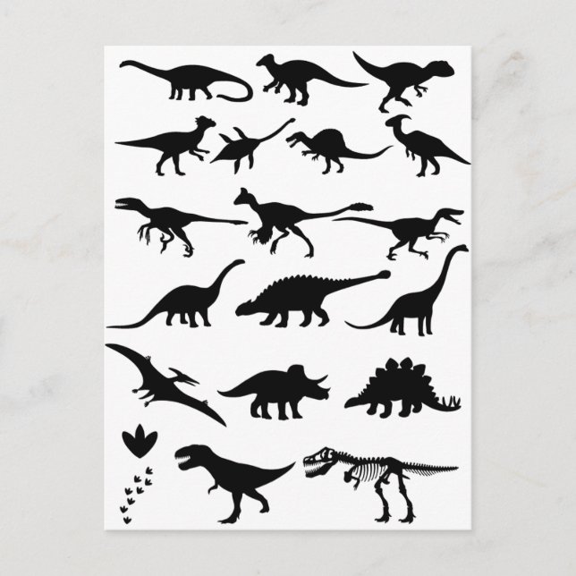 Dinosaurs Postcard (Front)