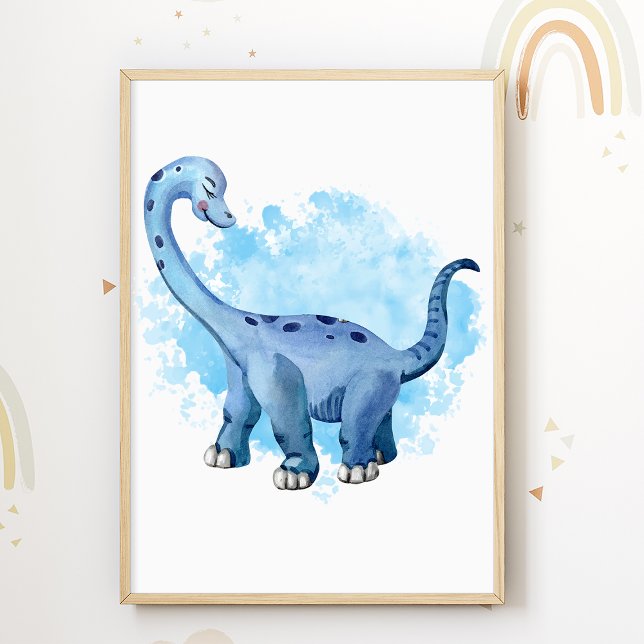 Dinosaurs Print Dino Kids Room Poster (Creator Uploaded)