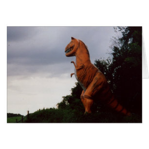 Dinosaurs roaming the earth