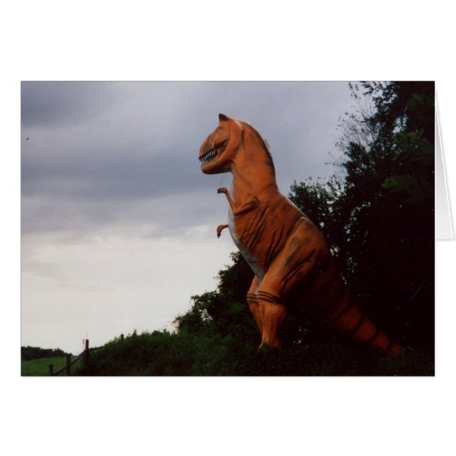 Dinosaurs roaming the earth (Front Horizontal)