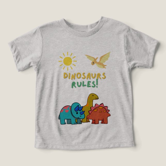 Dinosaurs Rules! (Design Front)