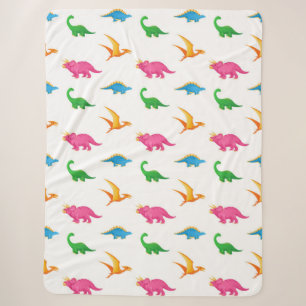 DINOSAURS SHERPA BLANKET