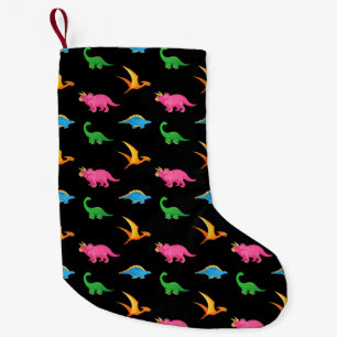 DINOSAURS SMALL CHRISTMAS STOCKING