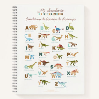 Dinosaurs (Spanish) Notebook