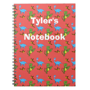 Dinosaurs Spiral Notebook