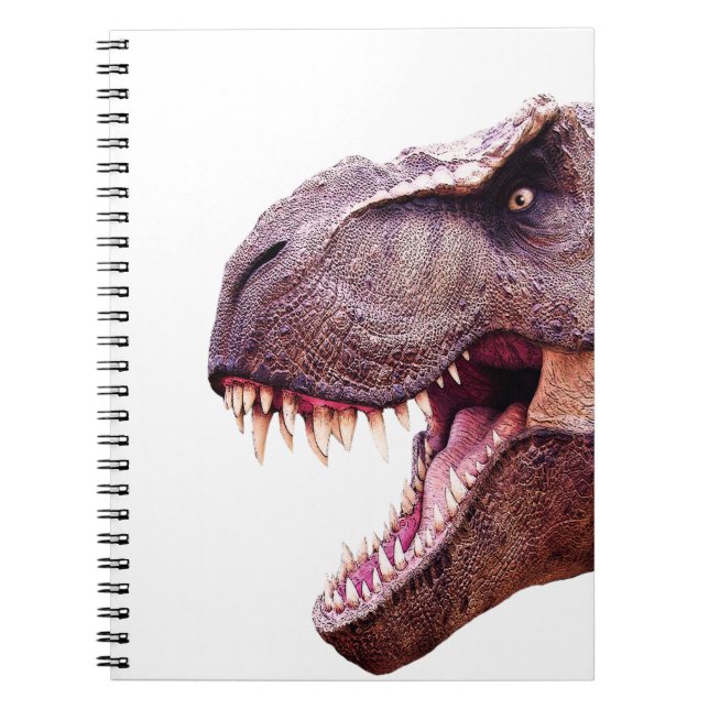 Dinosaurs T-Rex Spiral Notebook (Front)