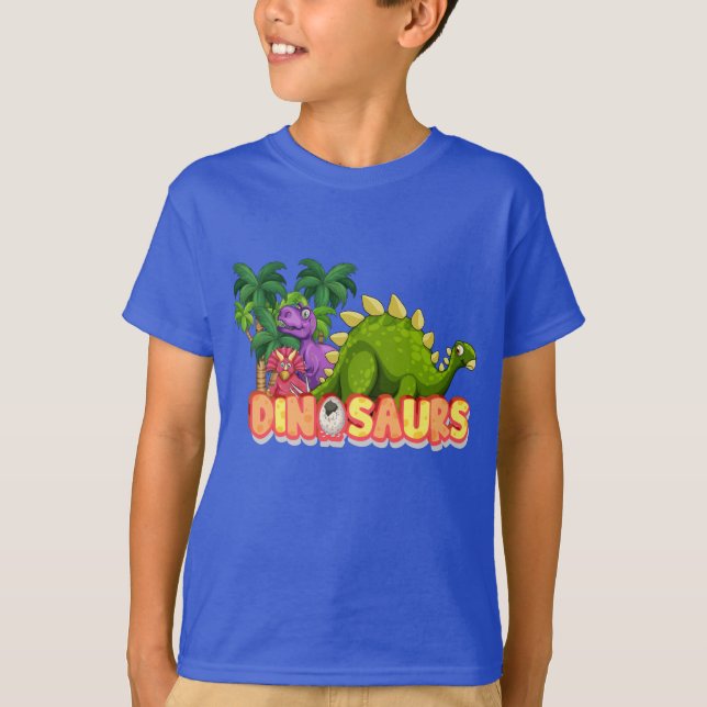 Dinosaurs  T-Shirt (Front)