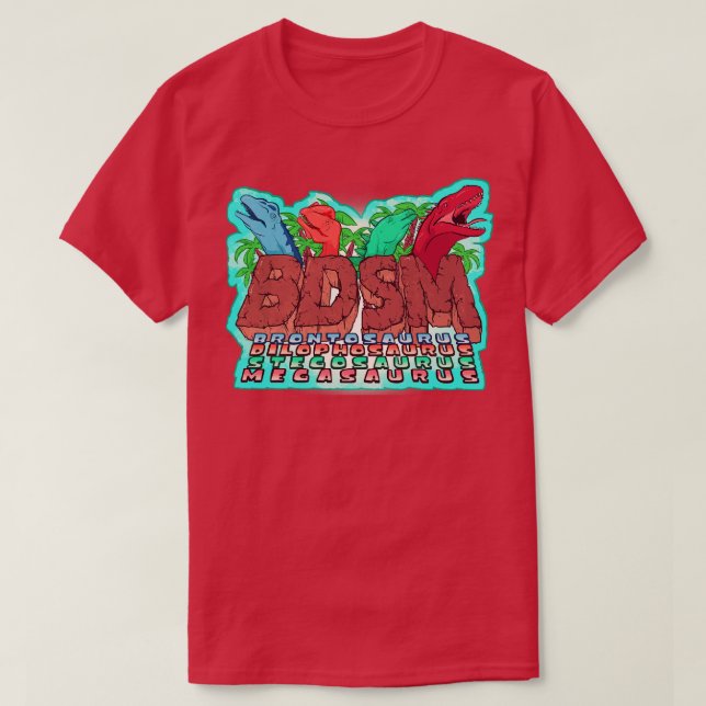 Dinosaurs T-Shirt (Design Front)