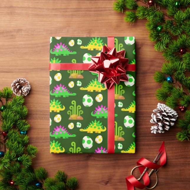 Dinosaurs! Wrapping Paper (Holiday Gift)