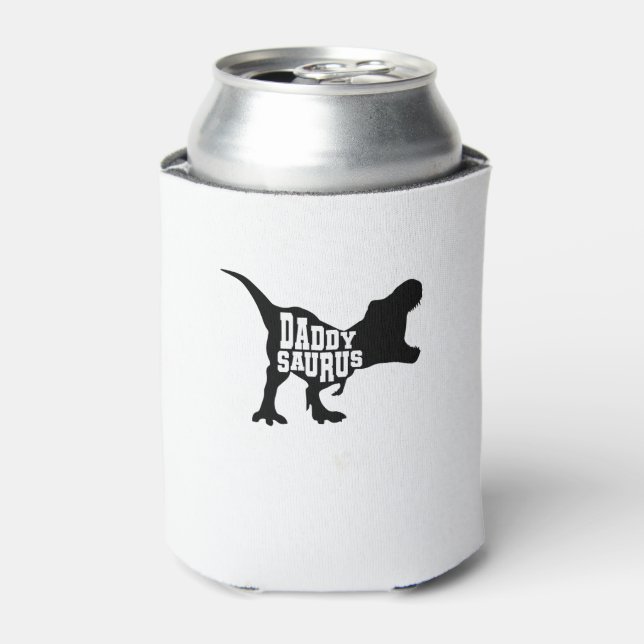Dinosaurus Daddysaurus T-Rex Can Cooler (Can Front)