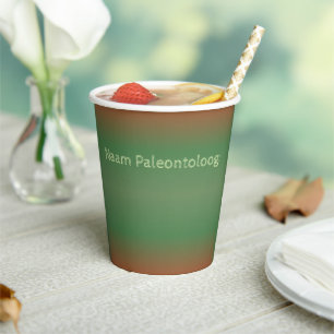 Dinosaurus Feestbeker – Paleontoloog Naamveld - Paper Cups