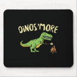 Dinosmore Funny Dino Smore Camping Dinosaur Camp C Mouse Pad<br><div class="desc">Dinosmore Funny Dino Smore Camping Dinosaur Camp Camper Gift</div>