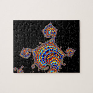 Dinozaur - Fractal Art Jigsaw Puzzle