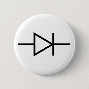 Diode 6 Cm Round Badge