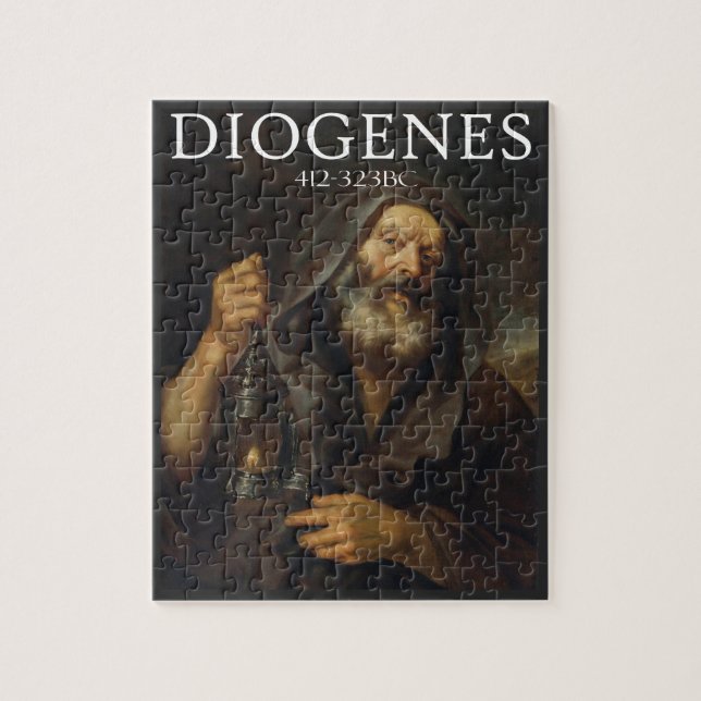 Diogenes ancient Greek philosopher Jigsaw Puzzle (Vertical)