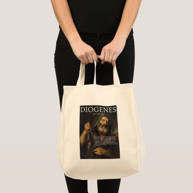 Diogenes ancient Greek philosopher Tote Bag (Front (Product))