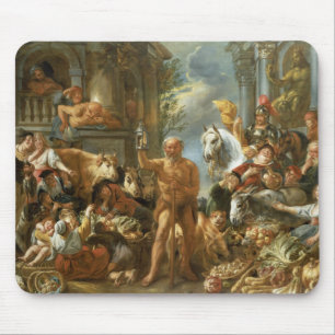 Diogenes Searching for an Honest Man, c.1650-55 (o Mouse Pad