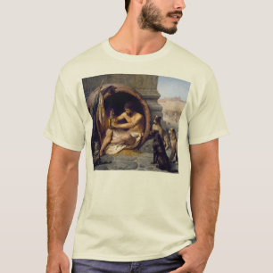 Diogenes Surrounded by Dogs - by Jean Leon Gerome T-Shirt