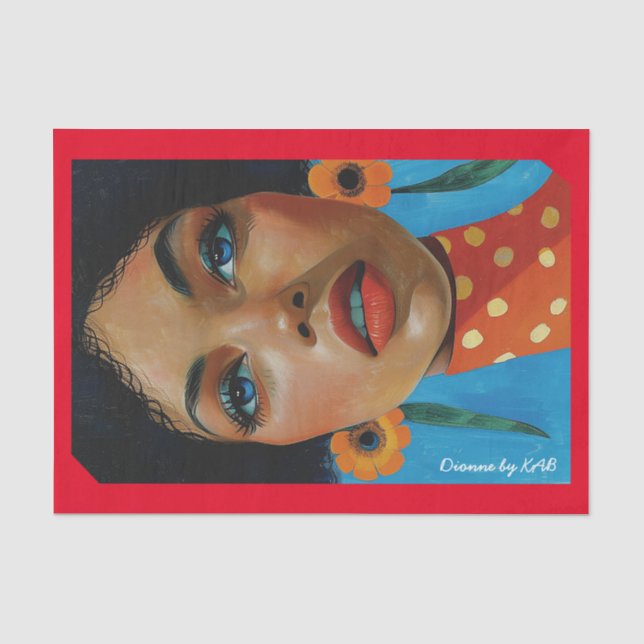 Dionne by KAB Tissue Paper (Front)