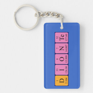 Dionte periodic table name keyring
