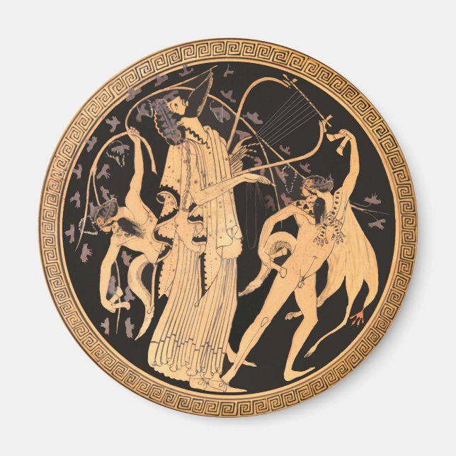 Dionysus and the Satyrs Magnet (Front)