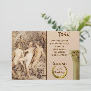 Dionysus and Venus Invitation