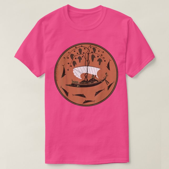 Dionysus Cup Ancient Greek Art (Kyli by Eekias)  T-Shirt (Design Front)