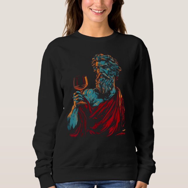 Dionysus Greek Mythology Sweatshirt (Front)