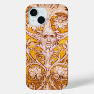 DIONYSUS ,Playing Flute with Sea shells and Fruits iPhone 15 Case