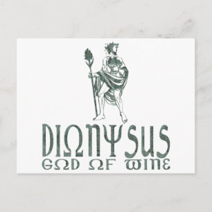 Dionysus Postcard
