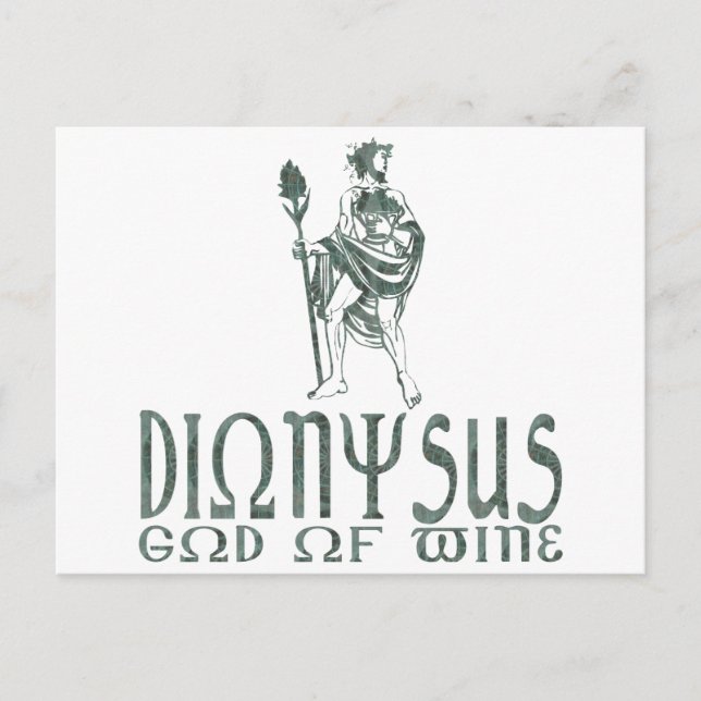 Dionysus Postcard (Front)