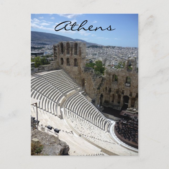 dionysus seats postcard (Front)