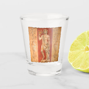 Dionysus with Urns Shot Glass