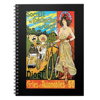 Diort Cycles and Automobiles Notebook